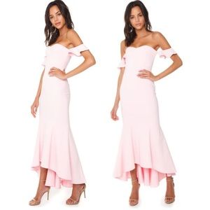 Likely Sunset Gown Dress Pink Size 8 NWT